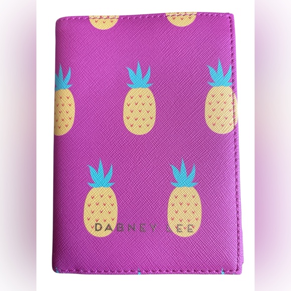 Dabney Lee Handbags - Dabney Lee Pink Pineapple Passport Wallet